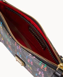 DB75 Multi Slim Crossbody Black -Dooney & Bourke B2270G 5SBLPABL ALT2