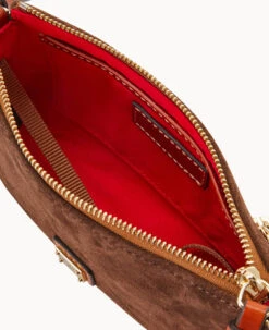 Suede Slim Crossbody Brown Tmoro -Dooney & Bourke B2270G SUBMPATN ALT2