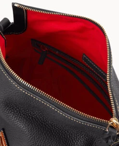 Pebble Grain Stanwich Satchel Black Black -Dooney & Bourke B2275G AWBLPABL ALT2