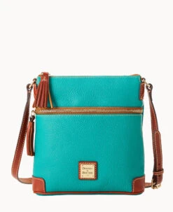 Pebble Grain Small Tassel Crossbody Black Black -Dooney & Bourke B2276G AWSPPATN