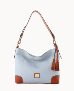 Pebble Grain Large Sac Caramel -Dooney & Bourke B2282G AW3FPATN