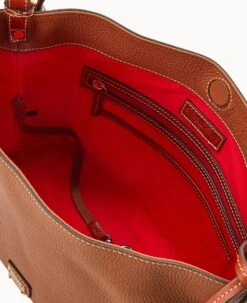 Pebble Grain Large Sac Caramel -Dooney & Bourke B2282G AWCAPATN ALT2 1