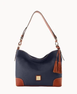 Pebble Grain Large Sac Caramel -Dooney & Bourke B2282G AWMDPATN