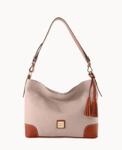Pebble Grain Large Sac Caramel -Dooney & Bourke B2282G AWOYPATN