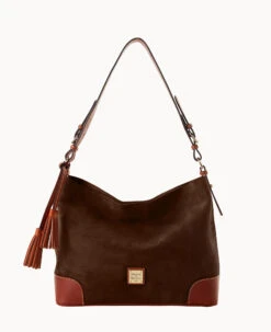 Suede Large Sac Black -Dooney & Bourke B2282G SUBMPATN