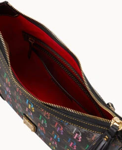 DB75 Multi Large Shoulder Bag Black 13 DB75 Multi Large Shoulder Bag Black -Dooney & Bourke B2289G 5SBLPABL ALT2