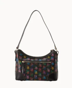 DB75 Multi Large Shoulder Bag Black 14 DB75 Multi Large Shoulder Bag Black -Dooney & Bourke B2289G 5SBLPABL ALT3