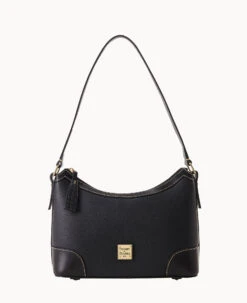 Pebble Grain Large Shoulder Bag Caramel 25 Pebble Grain Large Shoulder Bag Caramel -Dooney & Bourke B2289G AWBLPABL