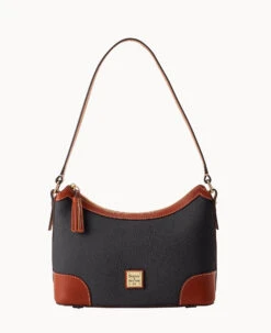 Pebble Grain Large Shoulder Bag Caramel 26 Pebble Grain Large Shoulder Bag Caramel -Dooney & Bourke B2289G AWBLPATN