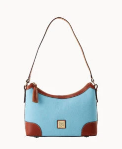 Pebble Grain Large Shoulder Bag Caramel 29 Pebble Grain Large Shoulder Bag Caramel -Dooney & Bourke B2289G AWYTPATN