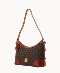 Gretta Large Shoulder Bag Brown Tmoro -Dooney & Bourke B2289G NGBMPATN ALT1 1
