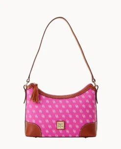 Gretta Large Shoulder Bag Brown Tmoro -Dooney & Bourke B2289G NGFHPATN