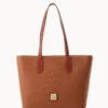 Pebble Grain Tote Caramel
