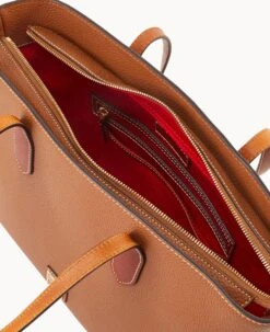 Pebble Grain Tote Caramel -Dooney & Bourke B2320G AWCAPATN ALT2 1