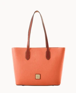 Pebble Grain Tote Caramel -Dooney & Bourke B2320G AWCRPATN