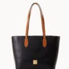 Wexford Leather Tote Black