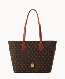 Gretta Tote Brown Tmoro 30 Gretta Tote Brown Tmoro -Dooney & Bourke B2320G NGBMPATN 2