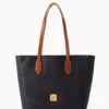 Ostrich Tote Black