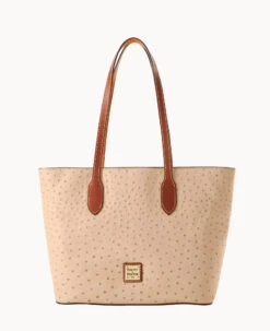 Ostrich Tote Black -Dooney & Bourke B2320G OTSDPAKR