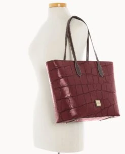 Denison Large Tote Bordeaux 24 Denison Large Tote Bordeaux -Dooney & Bourke B2321G 8DBXPABM ALT4 1