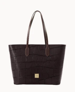 Denison Large Tote Bordeaux 27 Denison Large Tote Bordeaux -Dooney & Bourke B2321G 8DEEPABM