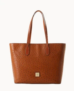 Ostrich Large Tote Black -Dooney & Bourke B2321G OTCAPAKR
