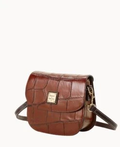 Denison Saddle Bag Cognac -Dooney & Bourke B2323G 8DCGPABM ALT1 1