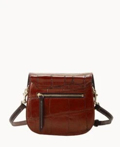 Denison Saddle Bag Cognac -Dooney & Bourke B2323G 8DCGPABM ALT3 1