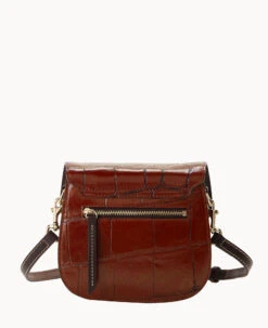 Denison Saddle Bag Cognac -Dooney & Bourke B2323G 8DCGPABM ALT3