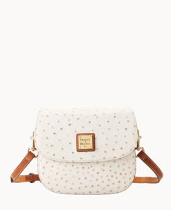 Ostrich Saddle Bag Sand -Dooney & Bourke B2323G OTBOPAKR