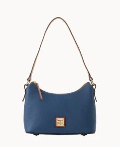 Pebble Grain Baguette Caribbean Blue -Dooney & Bourke B2324G AWJEPATN