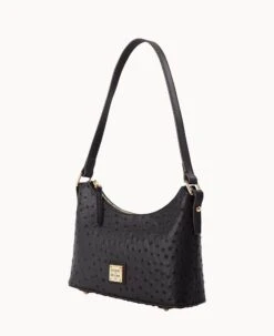 Ostrich Baguette Black -Dooney & Bourke B2324G OTBLPABL ALT1 1