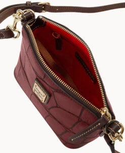 Denison Mini Domed Crossbody Bordeaux -Dooney & Bourke B2325G 8DBXPABM ALT2