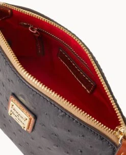 Ostrich Mini Domed Crossbody Black 17 Ostrich Mini Domed Crossbody Black -Dooney & Bourke B2325G OTBLPAKR ALT2 1