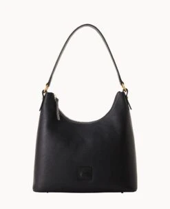 Florentine Hobo Black Black -Dooney & Bourke B2326D SCBLSCBL 2