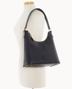 Florentine Hobo Black Black -Dooney & Bourke B2326D SCBLSCBL ALT4