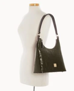 Denison Hobo Olive -Dooney & Bourke B2326G 8DOLPABM ALT4 1