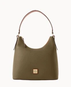 Pebble Grain Hobo Olive -Dooney & Bourke B2326G AWOLPATN 1