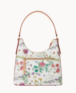 Botanical Collection Hobo White -Dooney & Bourke B2326G BZWHSVNA ALT3