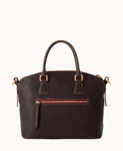 Florentine Domed Satchel Brown Tmoro 23 Florentine Domed Satchel Brown Tmoro -Dooney & Bourke B2327D SCBMSCBM ALT3