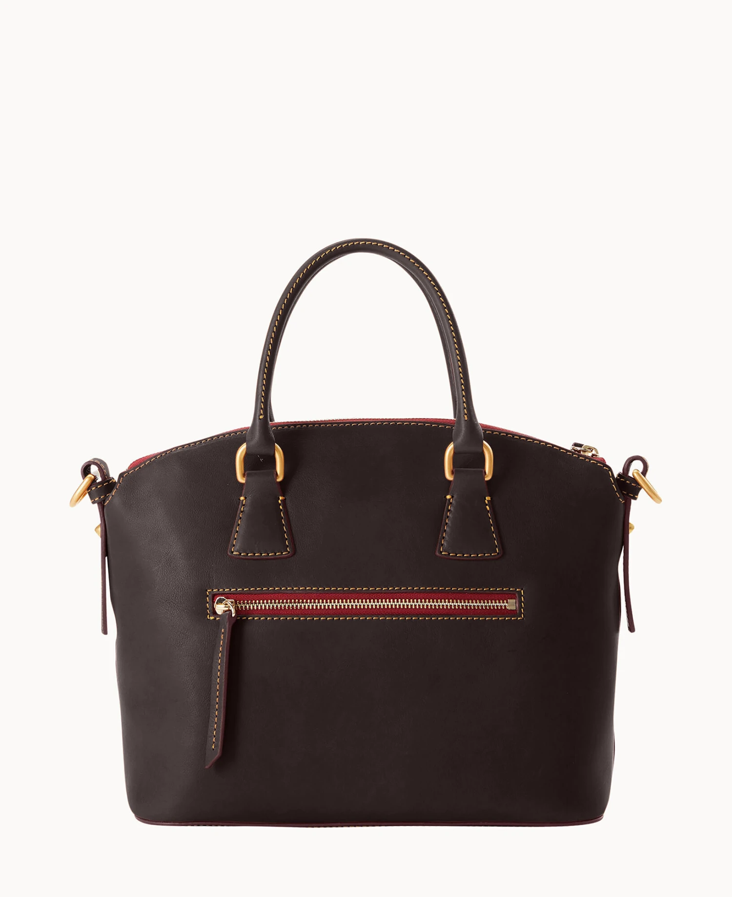 Florentine Domed Satchel Brown Tmoro 5 Florentine Domed Satchel Brown Tmoro - Image 5