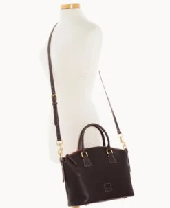 Florentine Domed Satchel Brown Tmoro 30 Florentine Domed Satchel Brown Tmoro -Dooney & Bourke B2327D SCBMSCBM ALT4 1