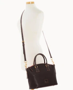 Florentine Domed Satchel Brown Tmoro 24 Florentine Domed Satchel Brown Tmoro -Dooney & Bourke B2327D SCBMSCBM ALT4