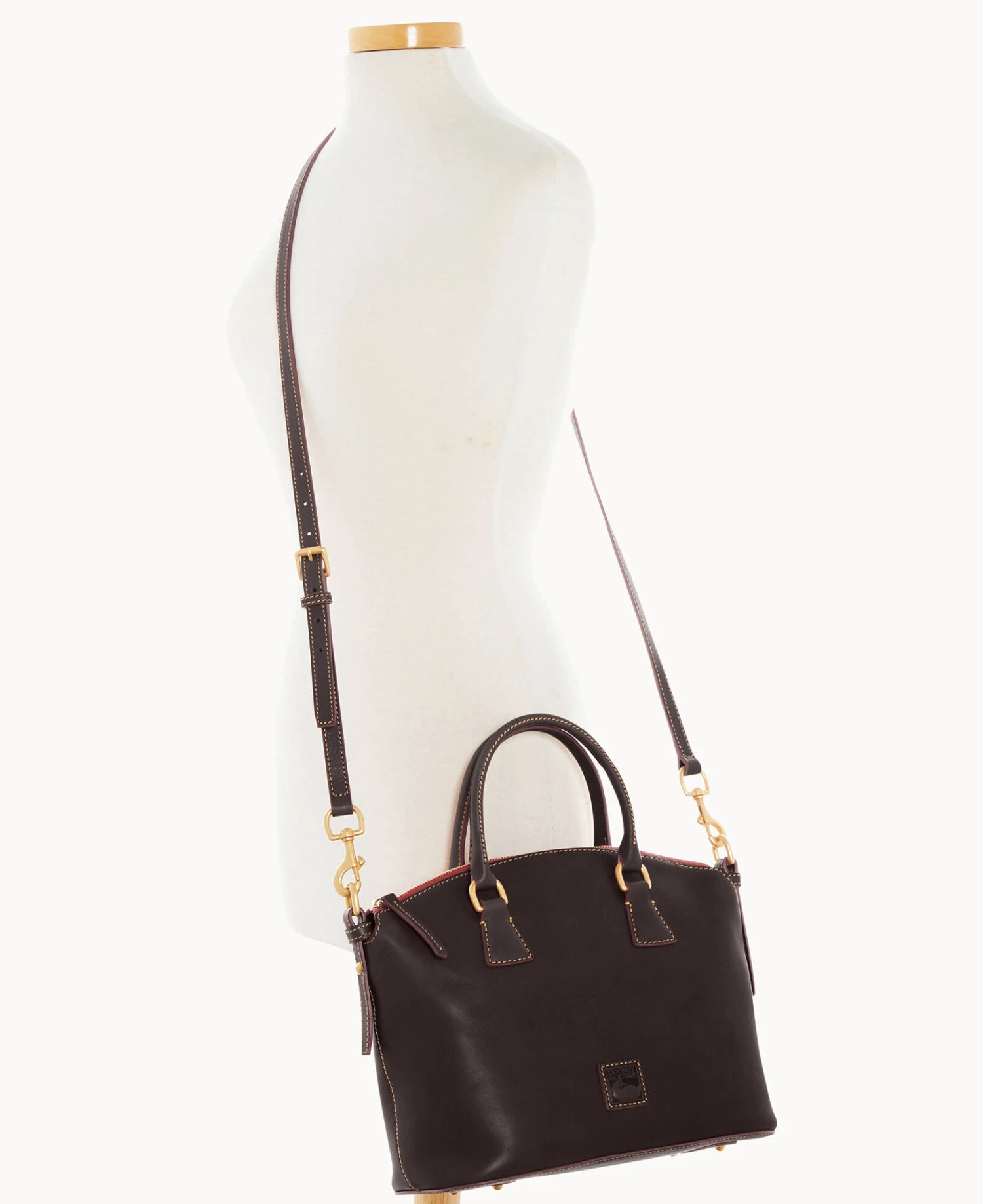 Florentine Domed Satchel Brown Tmoro 6 Florentine Domed Satchel Brown Tmoro - Image 6