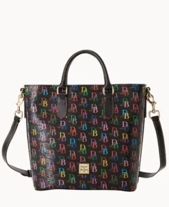 DB75 Multi Editor's Tote Black -Dooney & Bourke B2328G 5SBLPABL 1