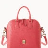 Saffiano Satchel Bubble Gum