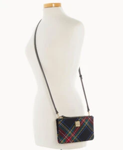 Tartan Large Bella Crossbody Black -Dooney & Bourke B2335G TTBLPABL ALT4