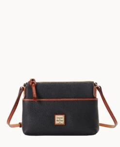 Pebble Grain Katie Crossbody Black -Dooney & Bourke B2340G AWBLPATN 2