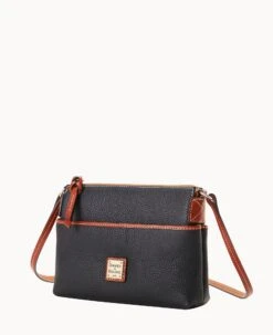 Pebble Grain Katie Crossbody Black -Dooney & Bourke B2340G AWBLPATN ALT1 1