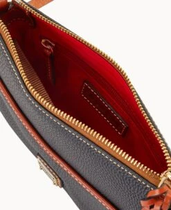 Pebble Grain Katie Crossbody Black -Dooney & Bourke B2340G AWBLPATN ALT2 1